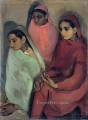 Tres niñas de Amrita Sher Gil 1935 India